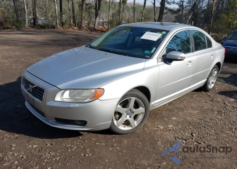 2008 Volvo S80 T6 z USA, uszkodzony, nr VIN YV1AH992681082225
